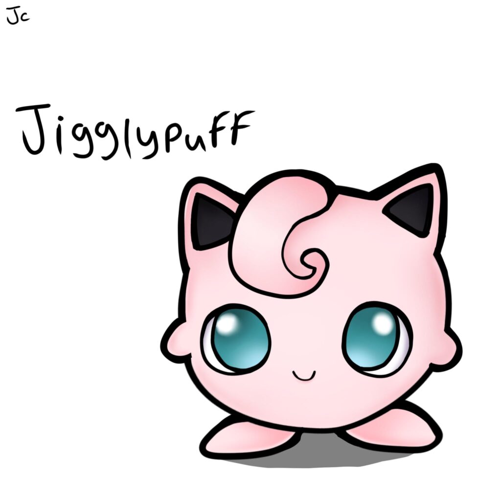 Jigglypuff drawing i made