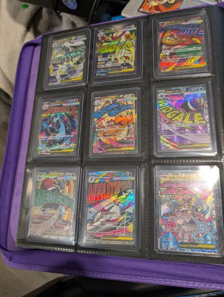 1st half of my mega attack rares ciompleted
