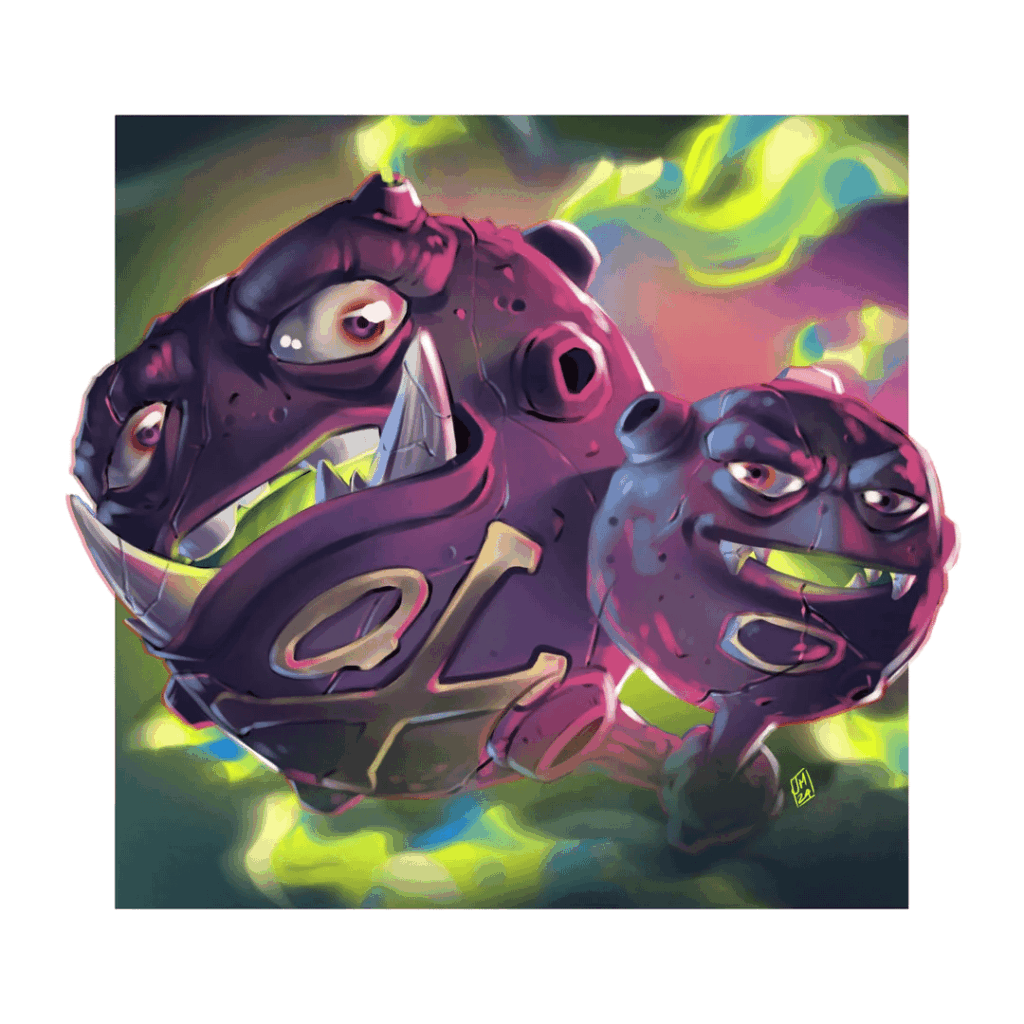 [OC] POKEMON FANART WEEZING