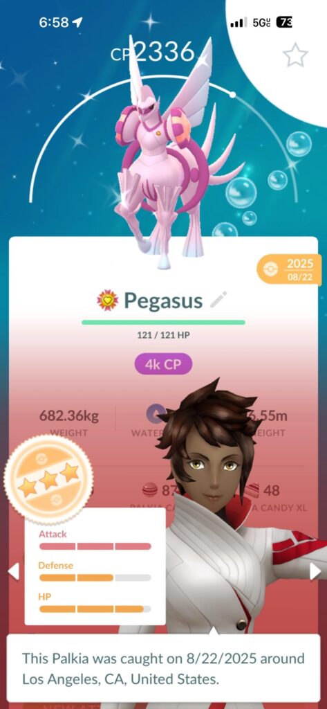 Which should I power up to 4k (Shiny with SR) (Hundo with Draco Meteor)
