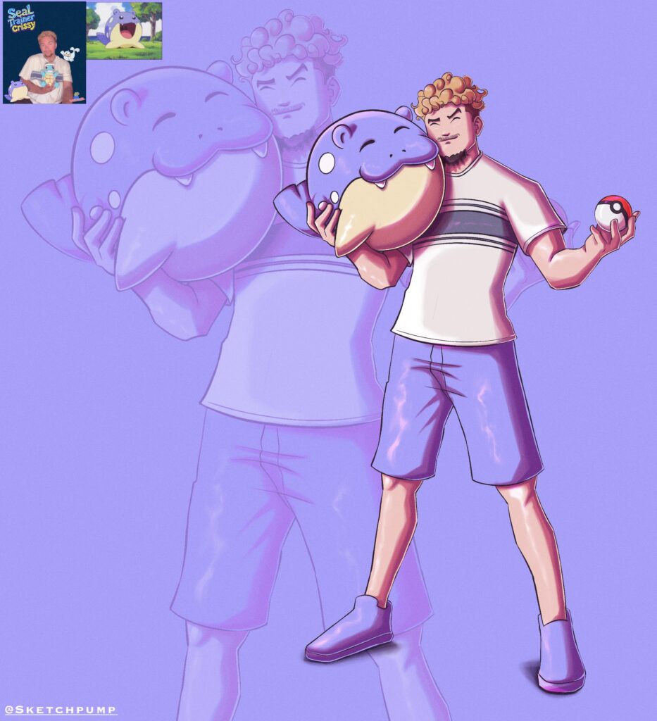 Another piece of art turning people into Pokémon trainers