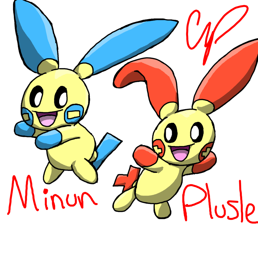 Plusle and Minun