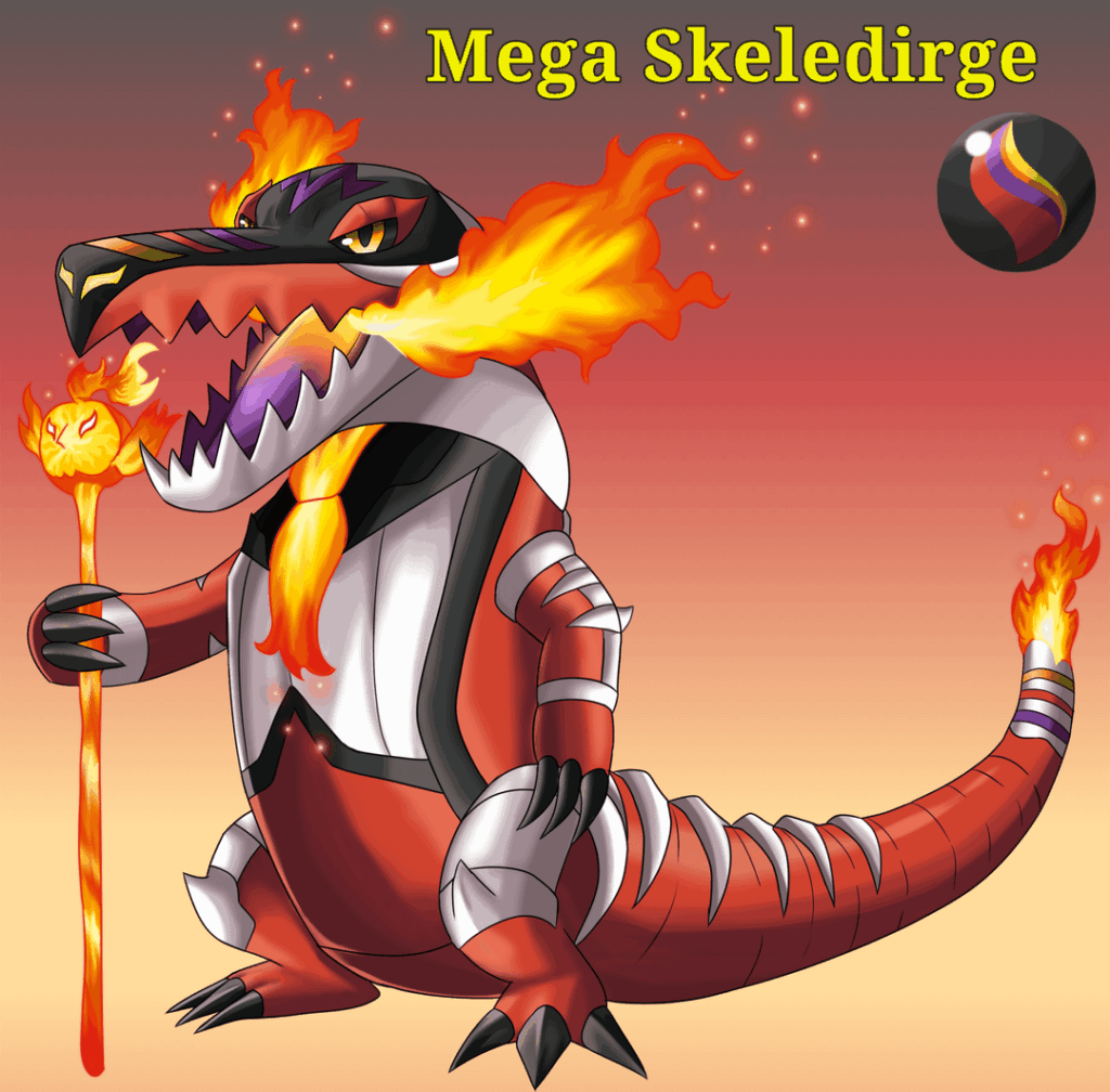 Mega Skeledirge design by me!