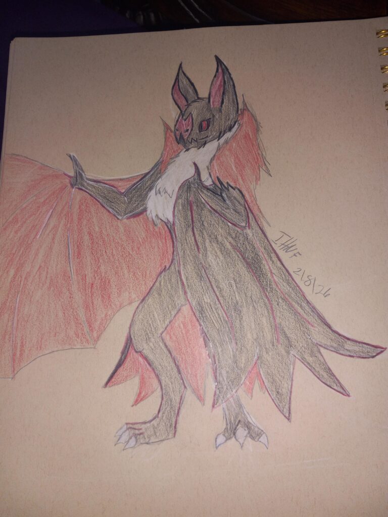 A vampire bat pokemon I dreamed about