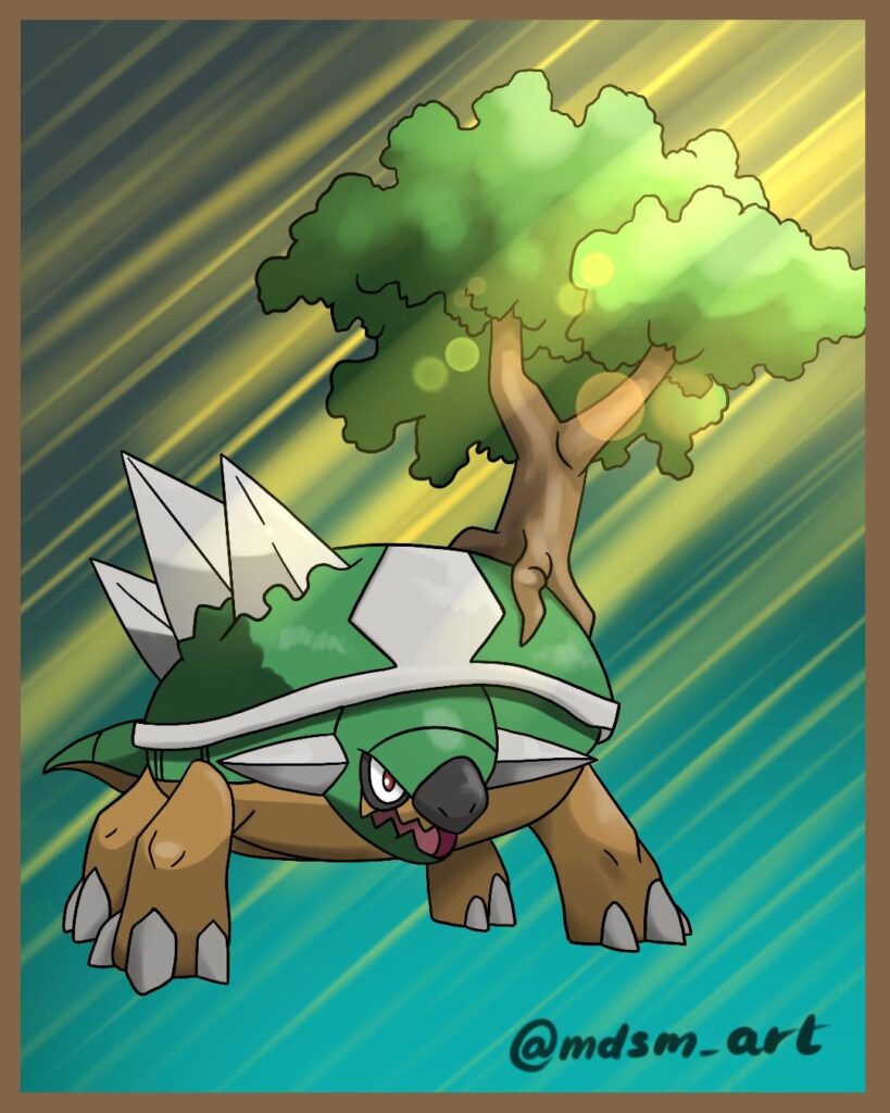 [OC] Torterra drawing