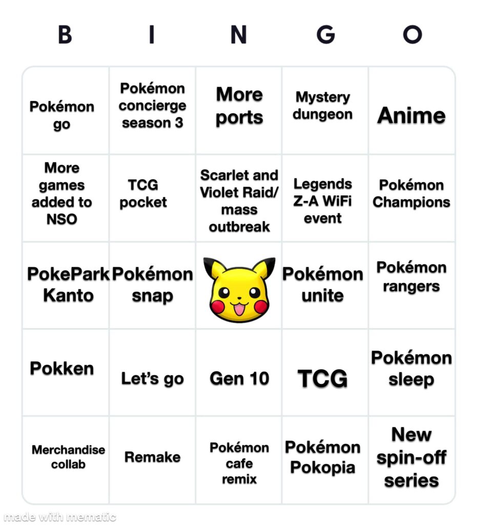 My last minute and totally realistic Pokemon day predictions