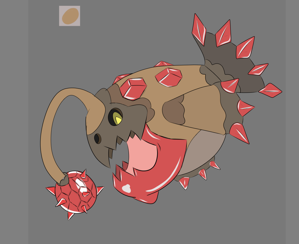 Rock Anglerfish Rock/Water type