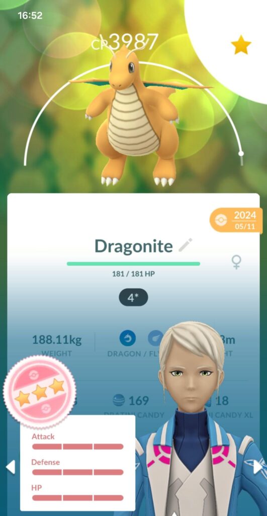 My perfect dragonite, doesn't get better than this