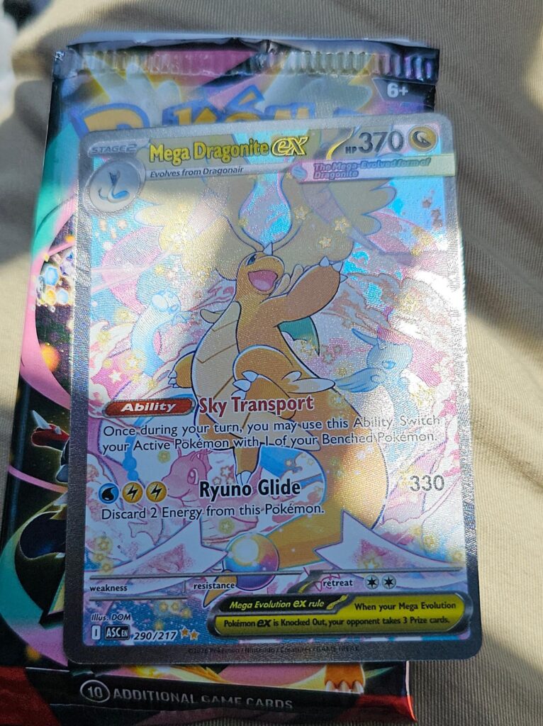 Was a bit sad as a massive Mega Dragonite fan that the only thing from the set I could get was one ETB.. nevermind!