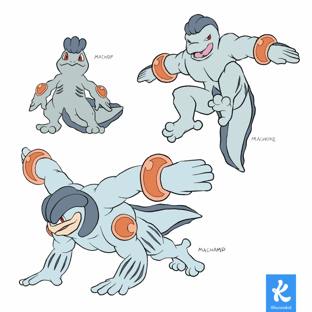 MACHOP Water/Fighting variant