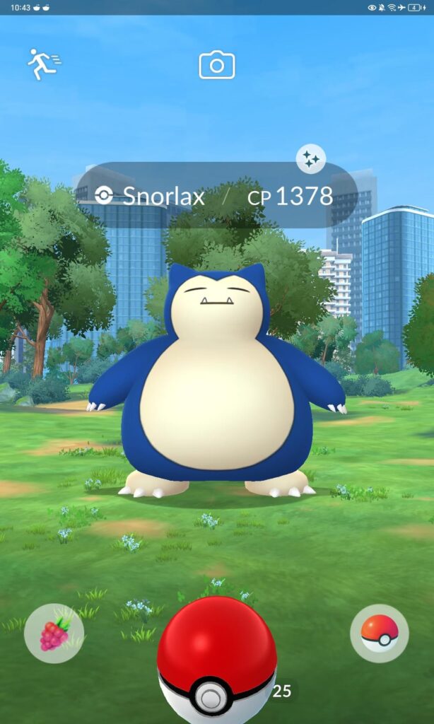 First shiny after return 3 years