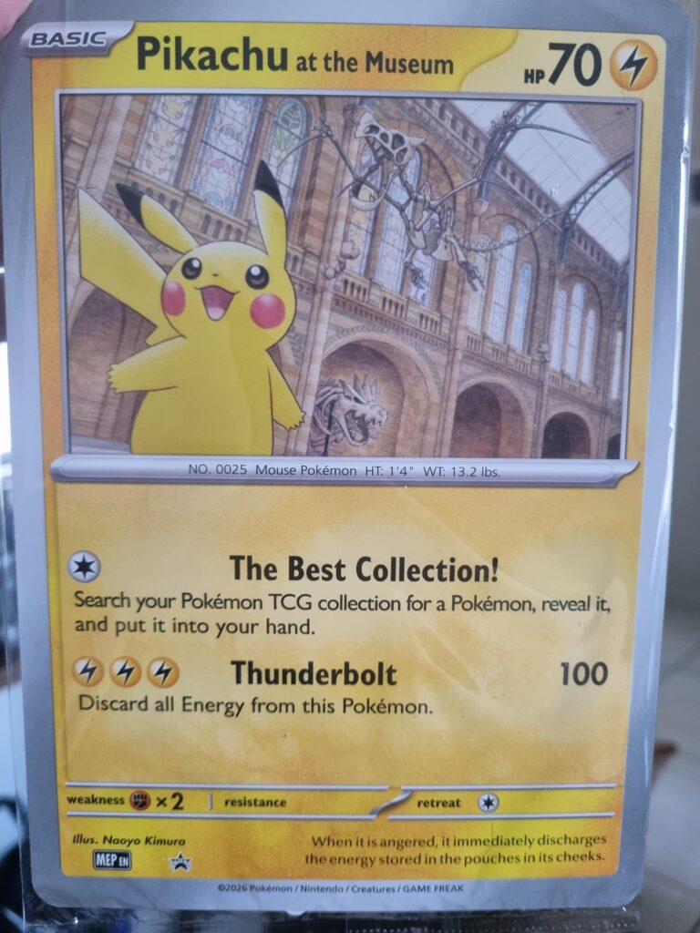 I managed to get my hands on a Pikachu I never thought I would