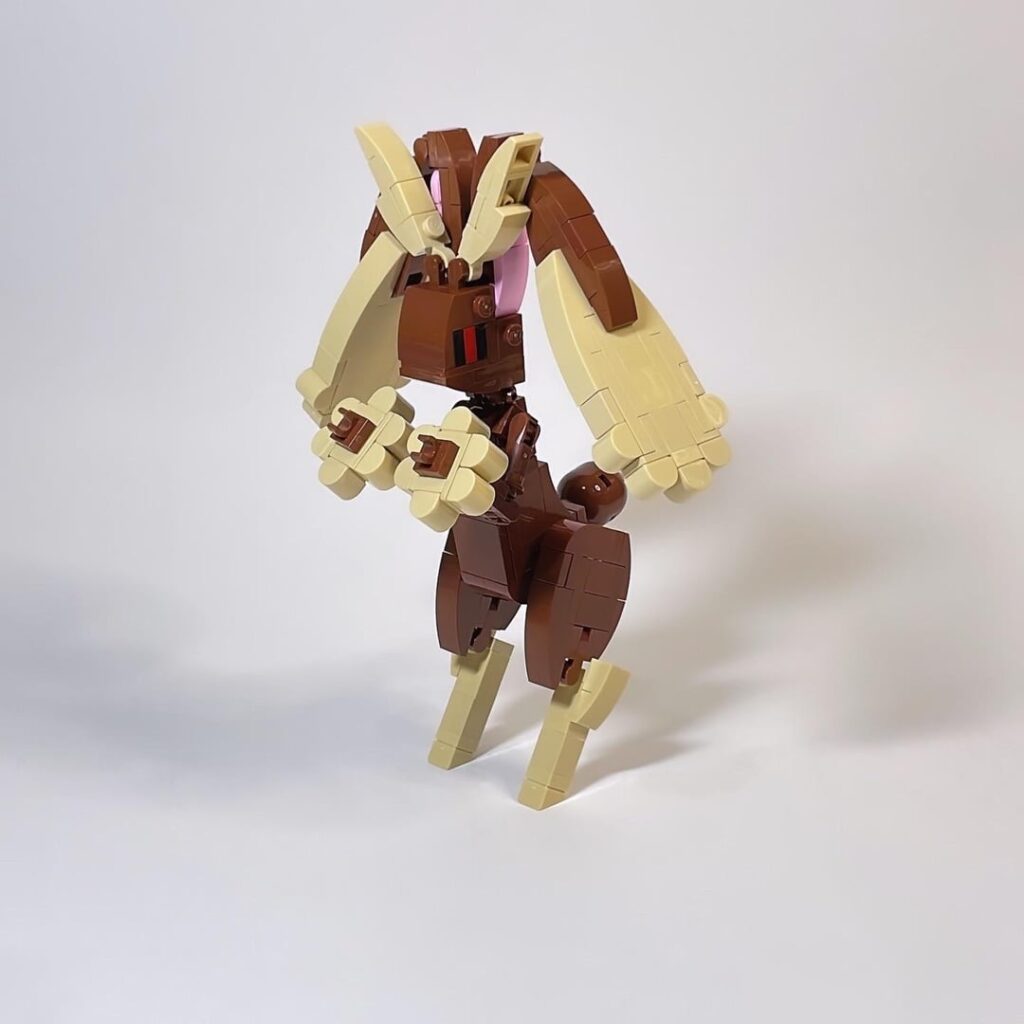 I made Lopunny out of LEGO! [OC]