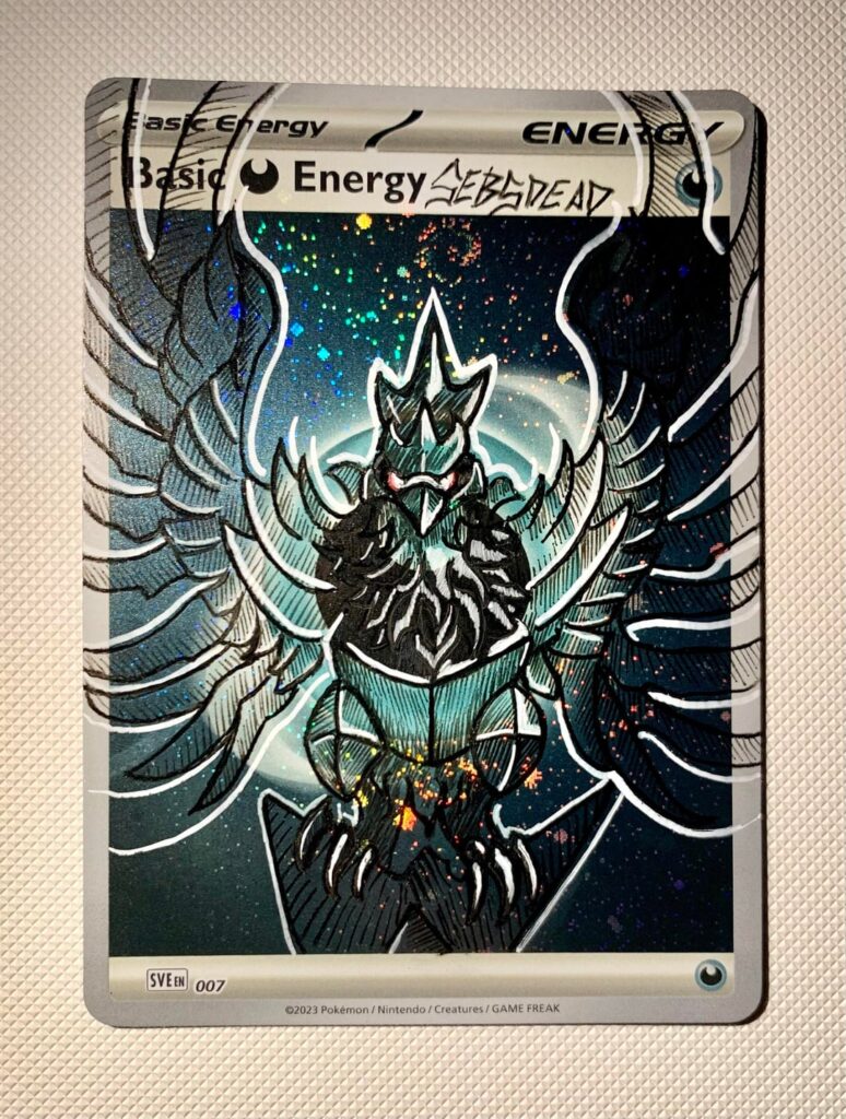 (oc) a few more artworks I did on cards!✍️