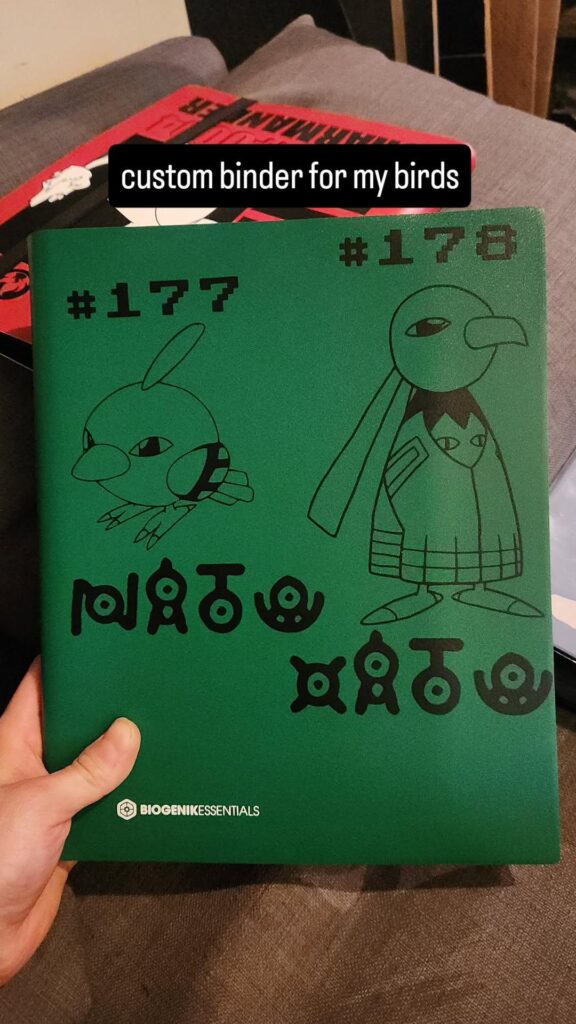 Had to customize the new binder