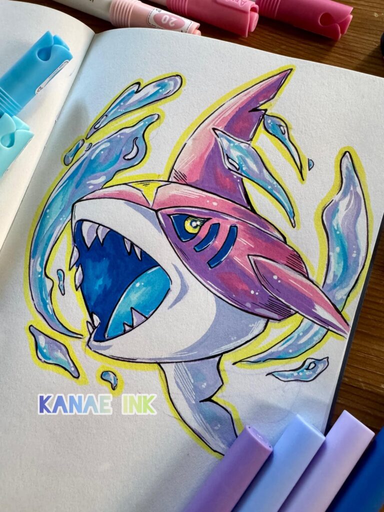 Sharkpedo Art 😎 [OC]