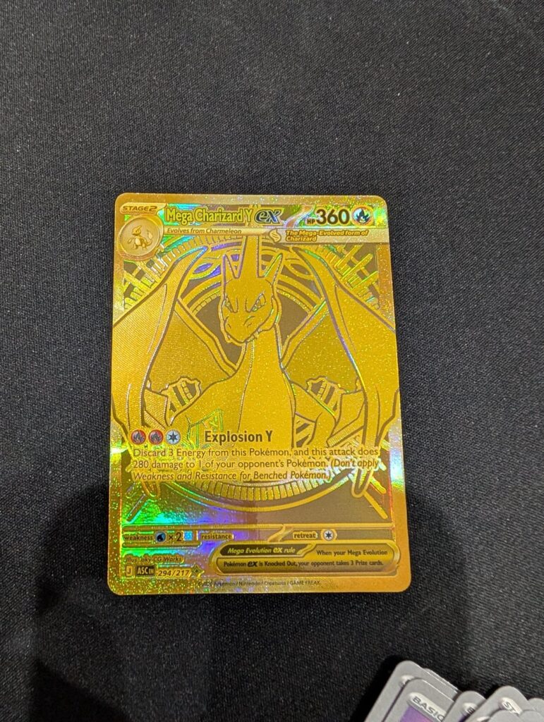 It's Gold Charizard week..