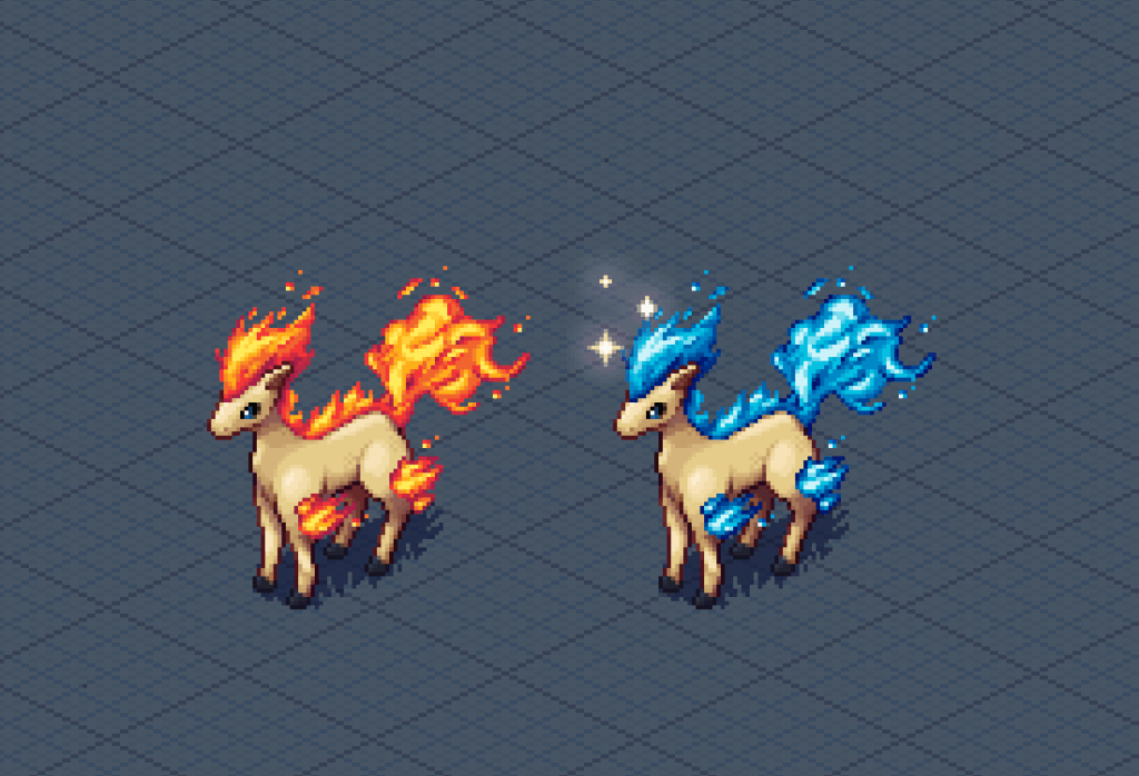 Isometric Ponyta