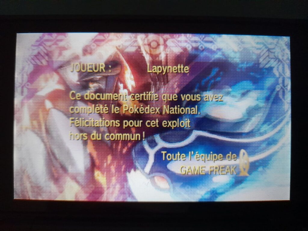 I've complete the Gen 6 National Living Dex (the rest is in the comment)