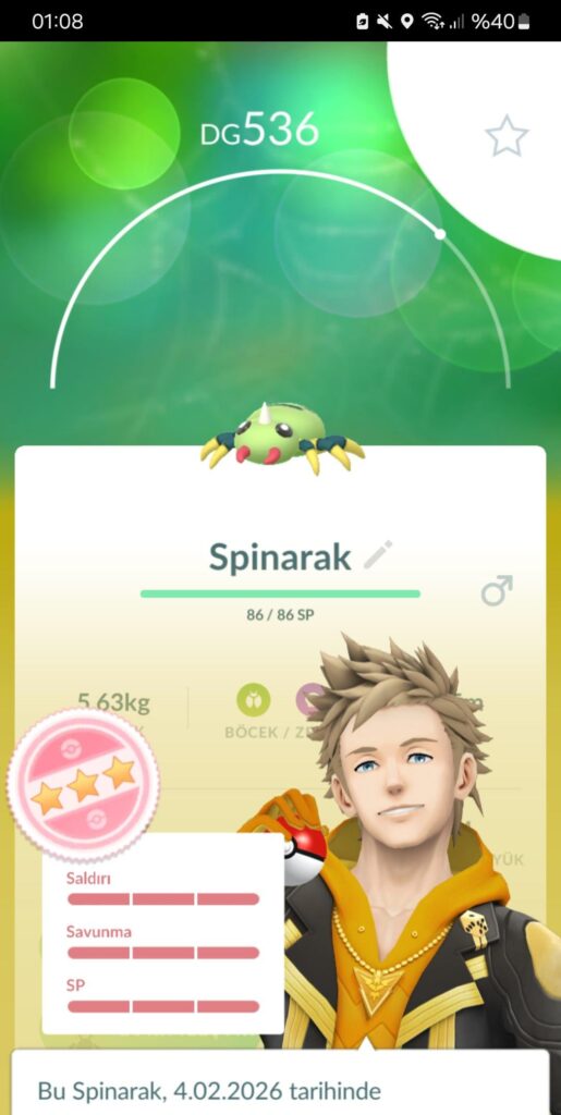 I finally got my first Hundo! Its a Spinarak