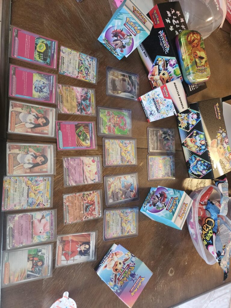 I was able to get the kids some booster bundles the sams club drop at MSRP for V-Day. They had some fun and some good luck.