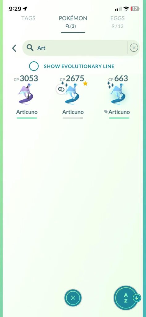 Two shiny articuno birds in one week!!!!