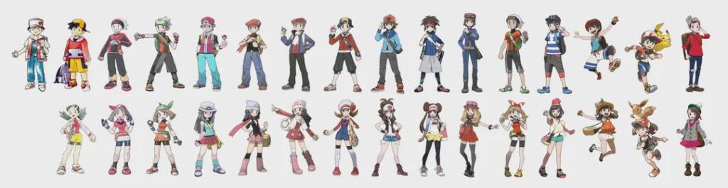 If you think the female protagonist designs are better than the male protagonist designs, how would you redesign the male protagonist designs to make them look as good as if not better than the female protagonist designs?