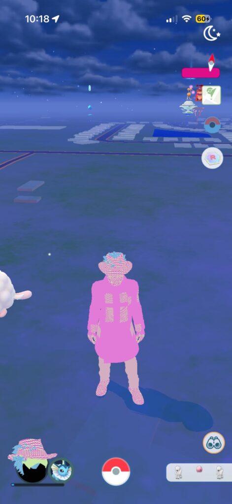 I seem to be pinker than usual