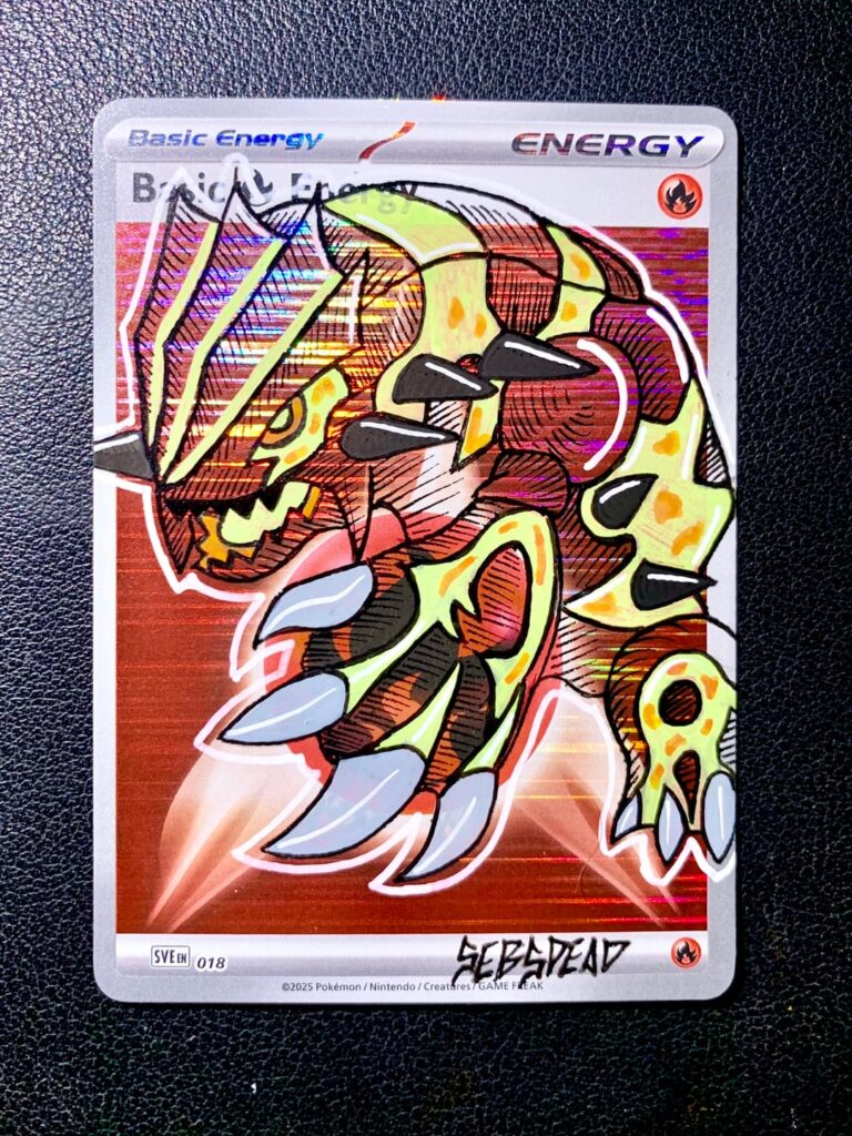 A few of my drawings on Pokémon cards :) oc