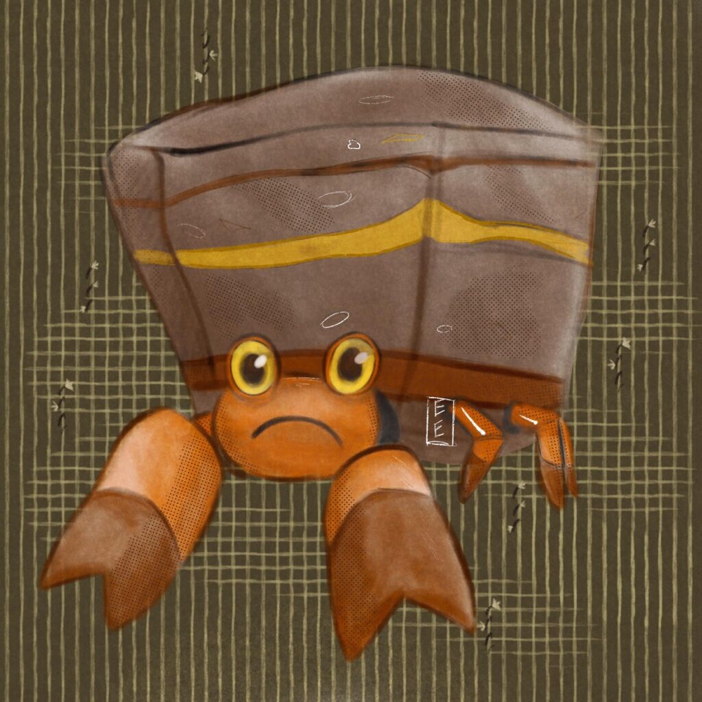 I drew a Crustle