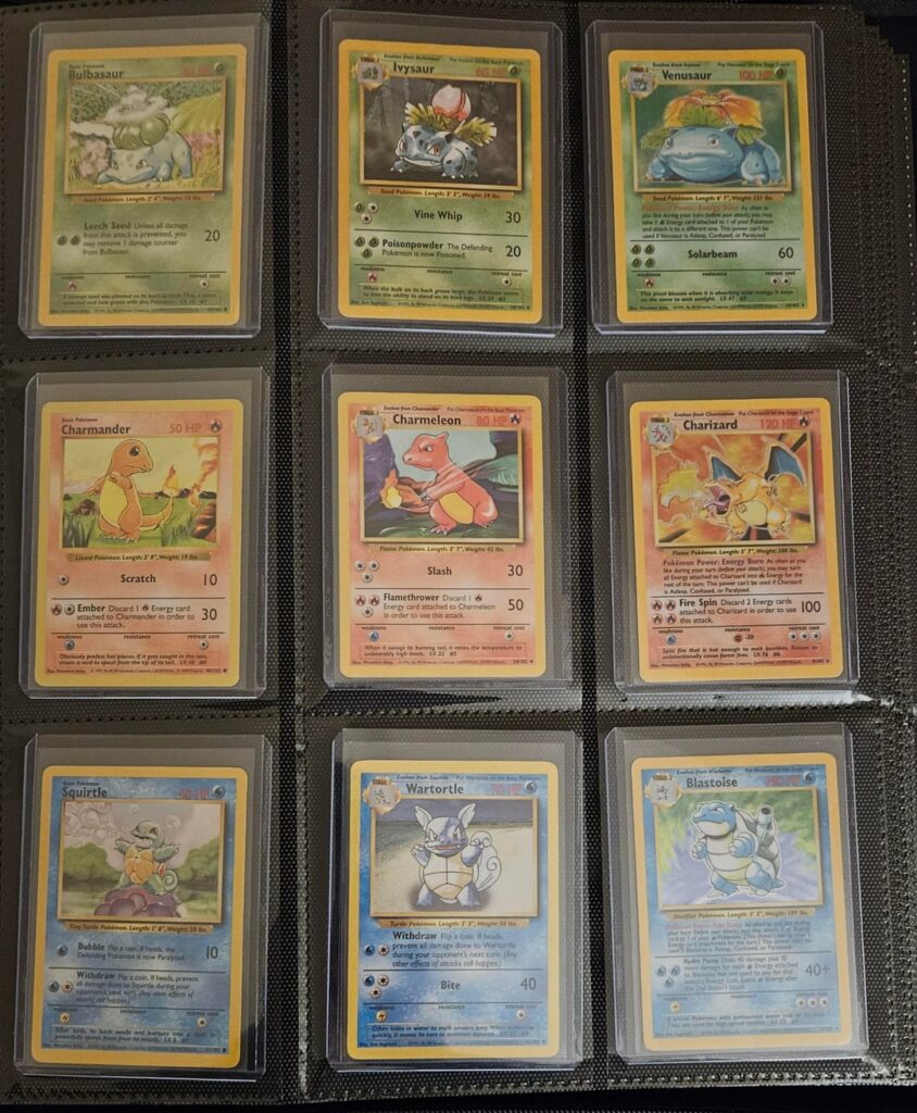 My Vintage Kanto collection (base set, Jungle, Fossil, promos)