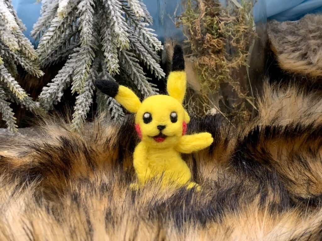 I make felted Pokémon
