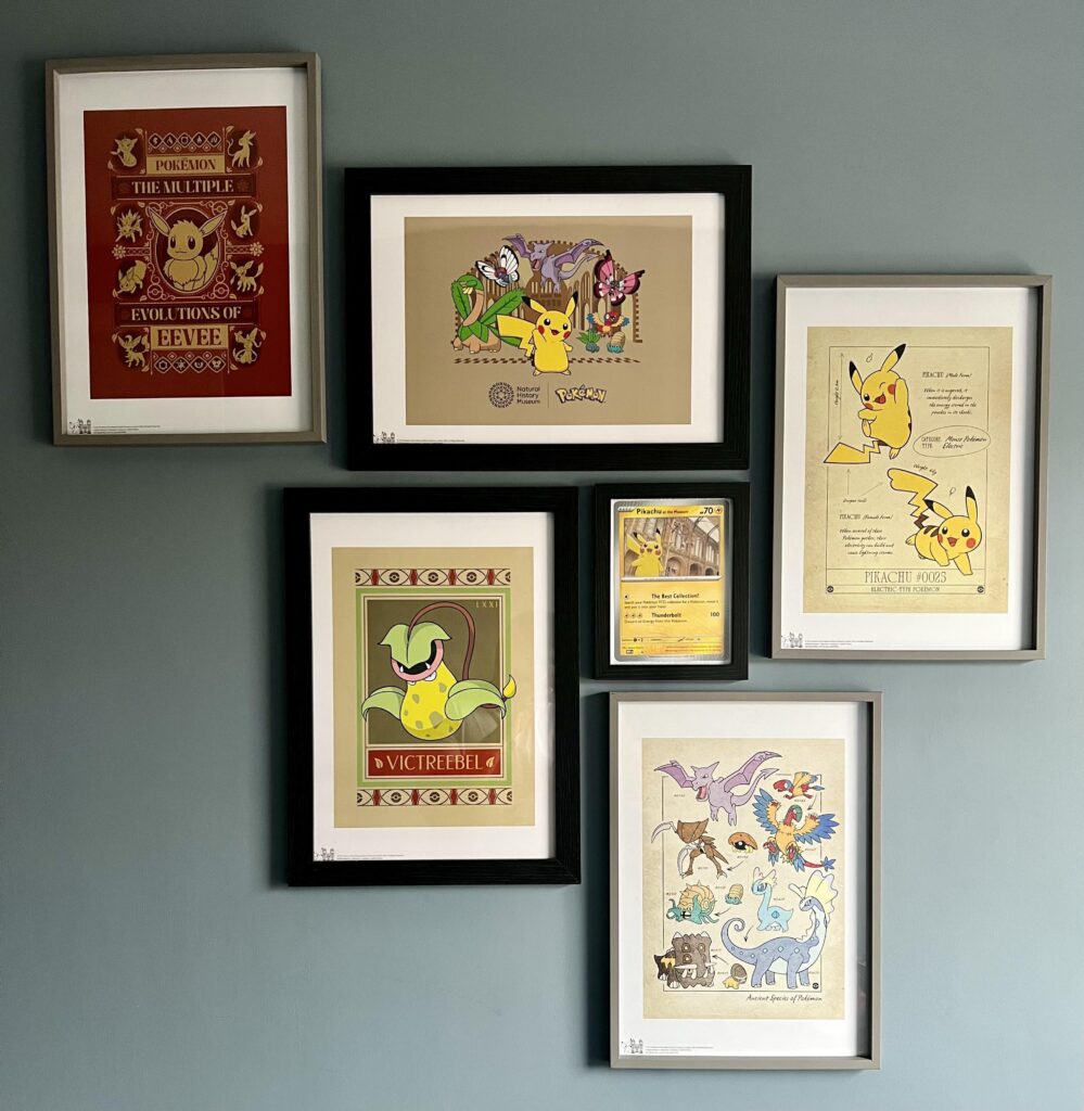 Natural history museum x Pokémon collab