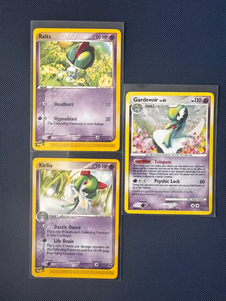 Gardevoir evolution line across two eras by Atsuko Nishida