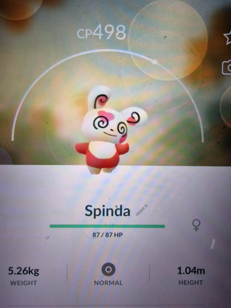 Is this a rare mark for spinda??