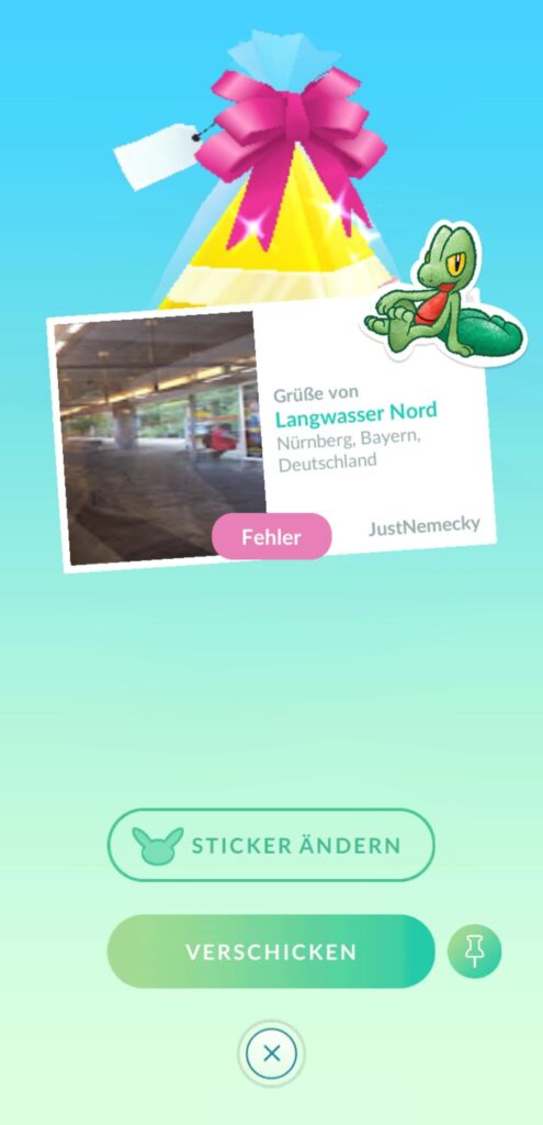 Does anybody else have problems at the moment with sending postcards and opening them?