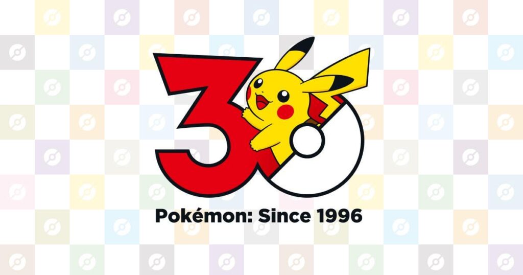 The Pokémon Company has released an official website featuring 30th Anniversary Logos for every Pokémon