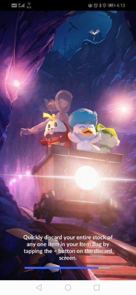 Game gets stuck on loading screen but only on mobile data