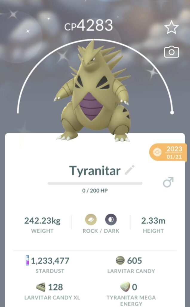 Your highest CP Pokemon ?