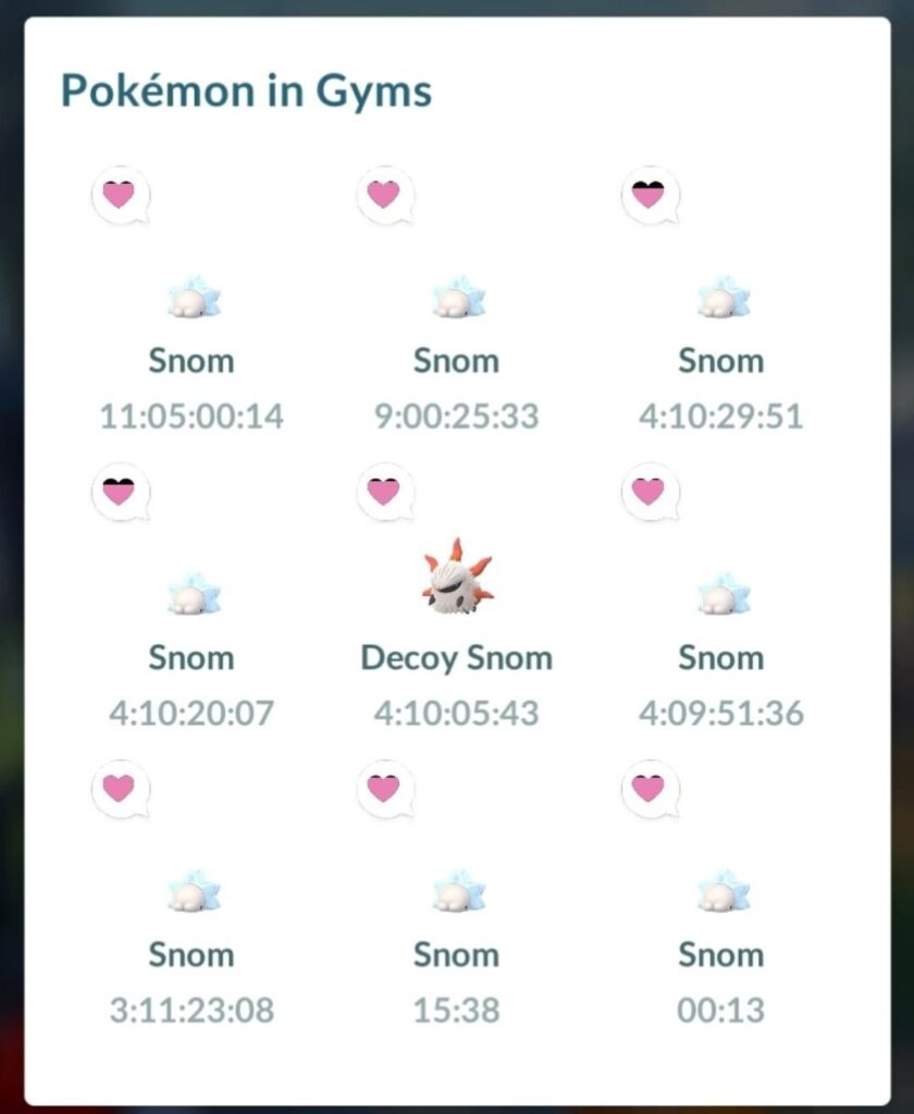 The snoms have been deployed