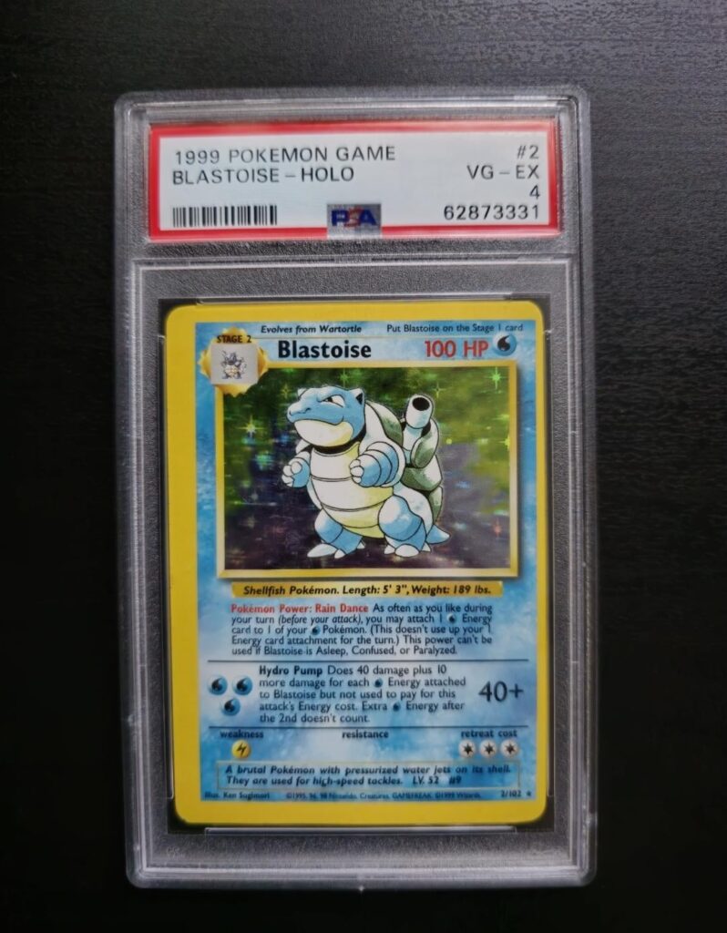 My childhood blastoise graded a 4...