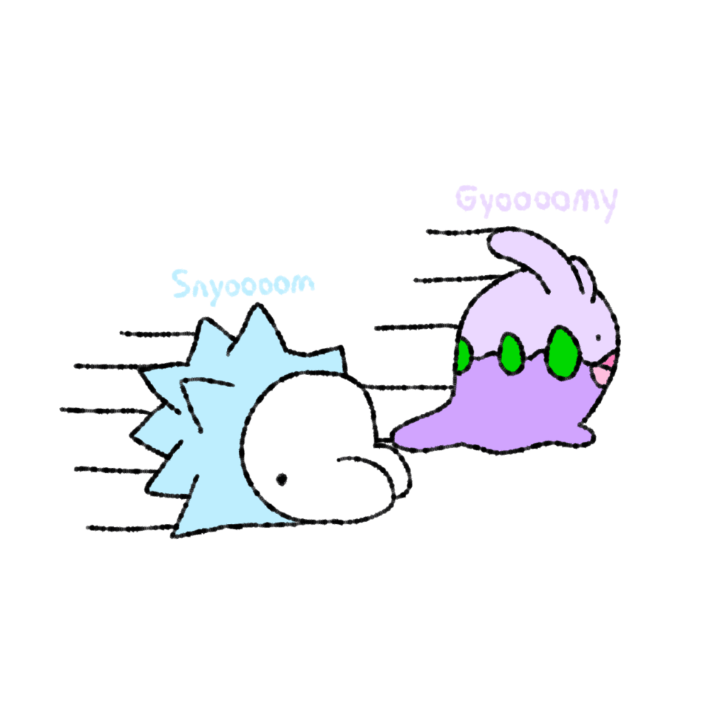 [OC] Goomy and Snom