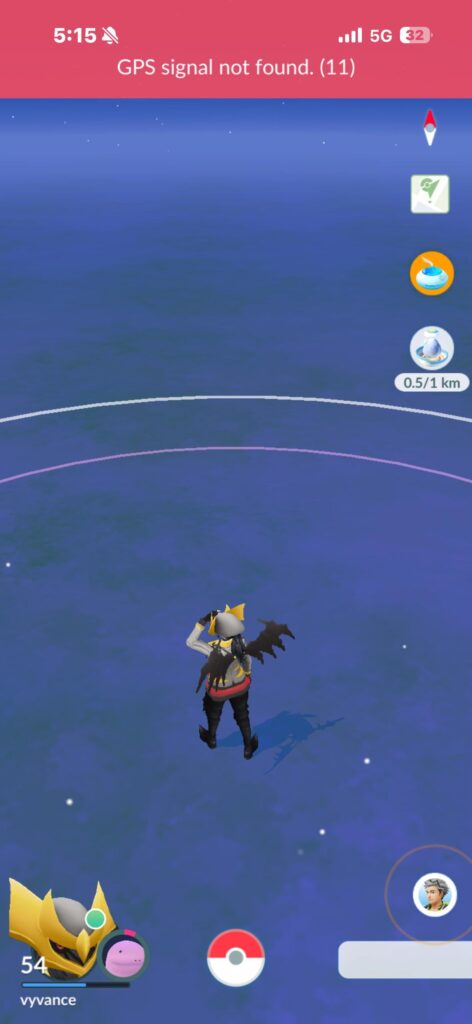 pokemon go GPS signal not working