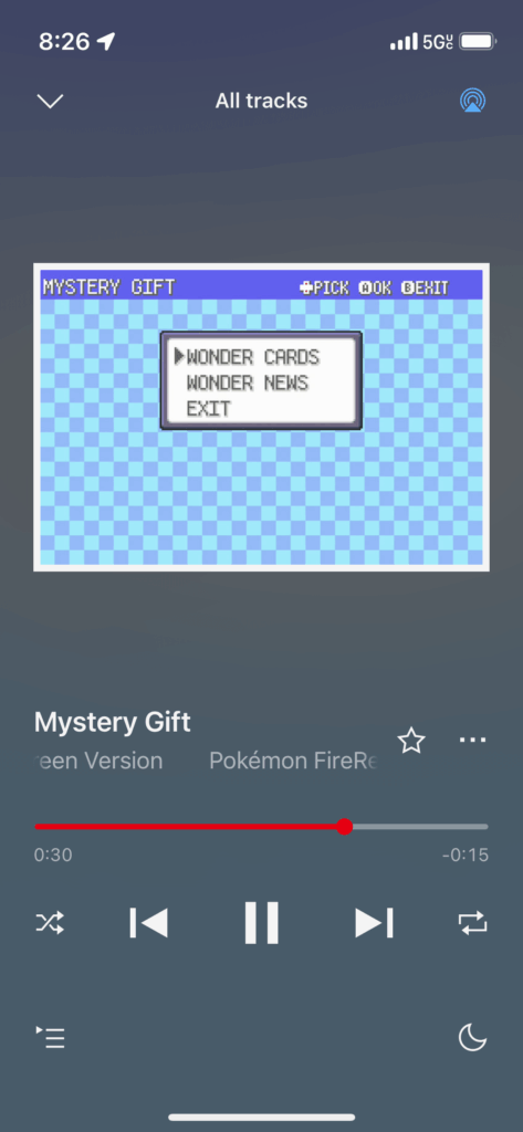 Wonder Cards/Wonder News in FRLG