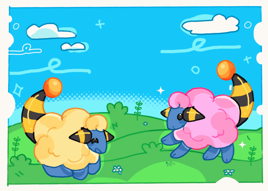 [OC] Mareeps in a meadow!