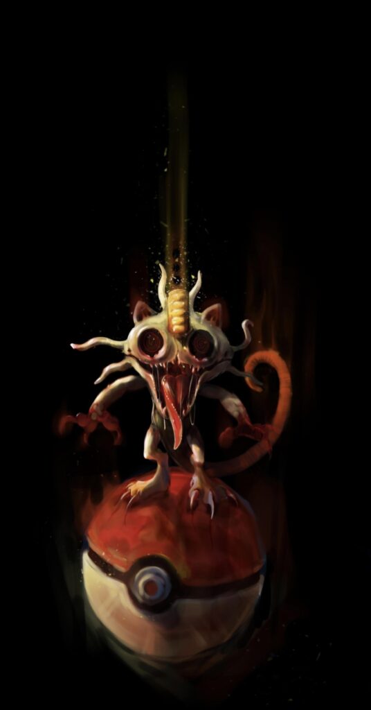 Dark Meowth concept [OC]