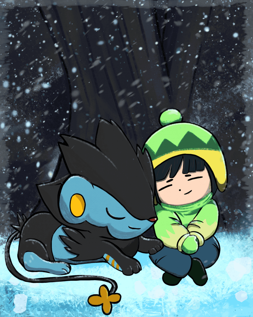 made a fanart of this Luxray