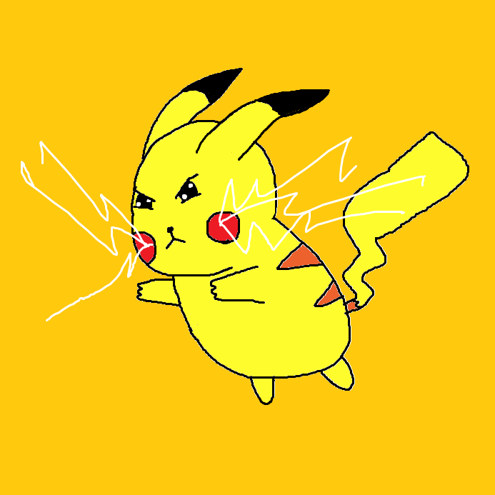 Pikachuuuu (By me ofc)