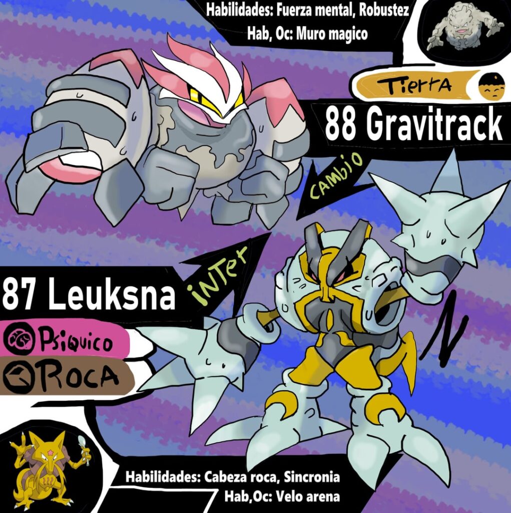 Now if you trade kadabra with graveler both have this news evolutions