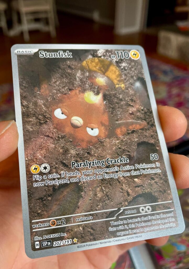 I’m appreciating the super subtle holo on this card.